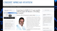 Desktop Screenshot of creditspreadsystem.com
