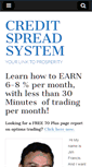 Mobile Screenshot of creditspreadsystem.com